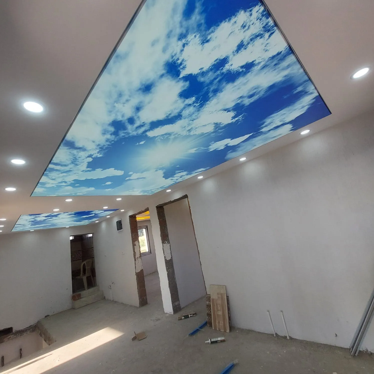 Selimpaşa Yazlık Konut Led Işık Havuzlu Asma Tavan Projesi